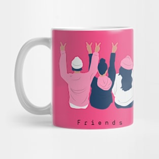 Friends Forever T-shirt Mug